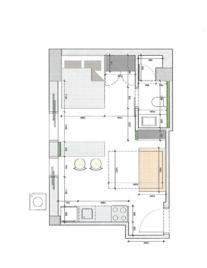 Walk To Markets From A Cozy Studio By Cielo Homes Atény Exteriér fotografie